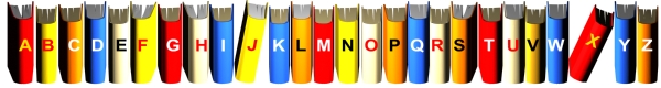 Click book letter for ALPHABETICAL LISTING